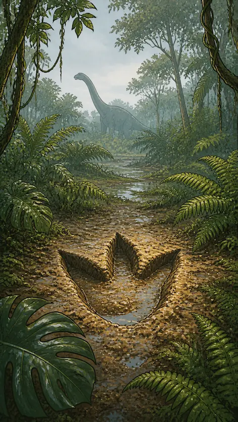 Jurassic Jungle scene artwork
